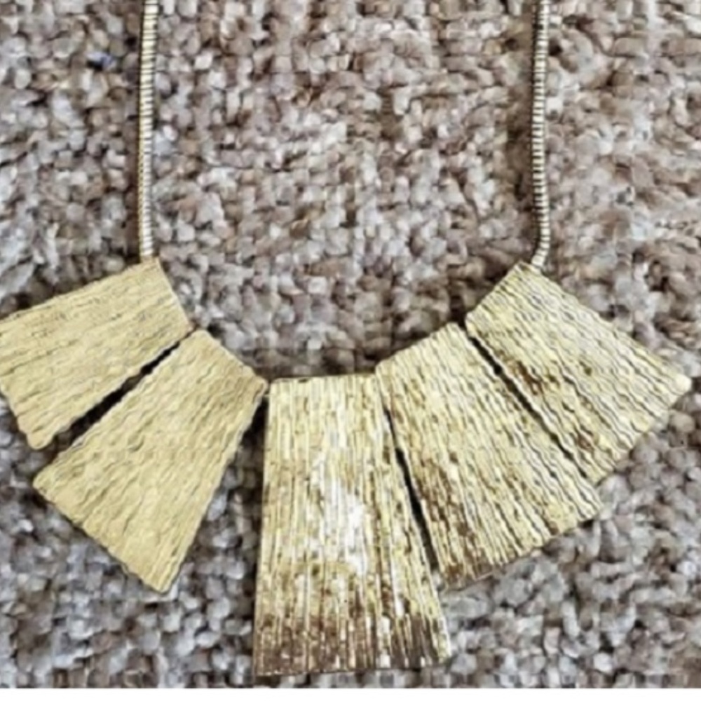 Egyptian Style Gold Necklace